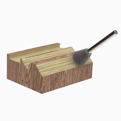 Original Dovetail Burr, 1/8" Shaft, Coarse (3/8" x 1/2")