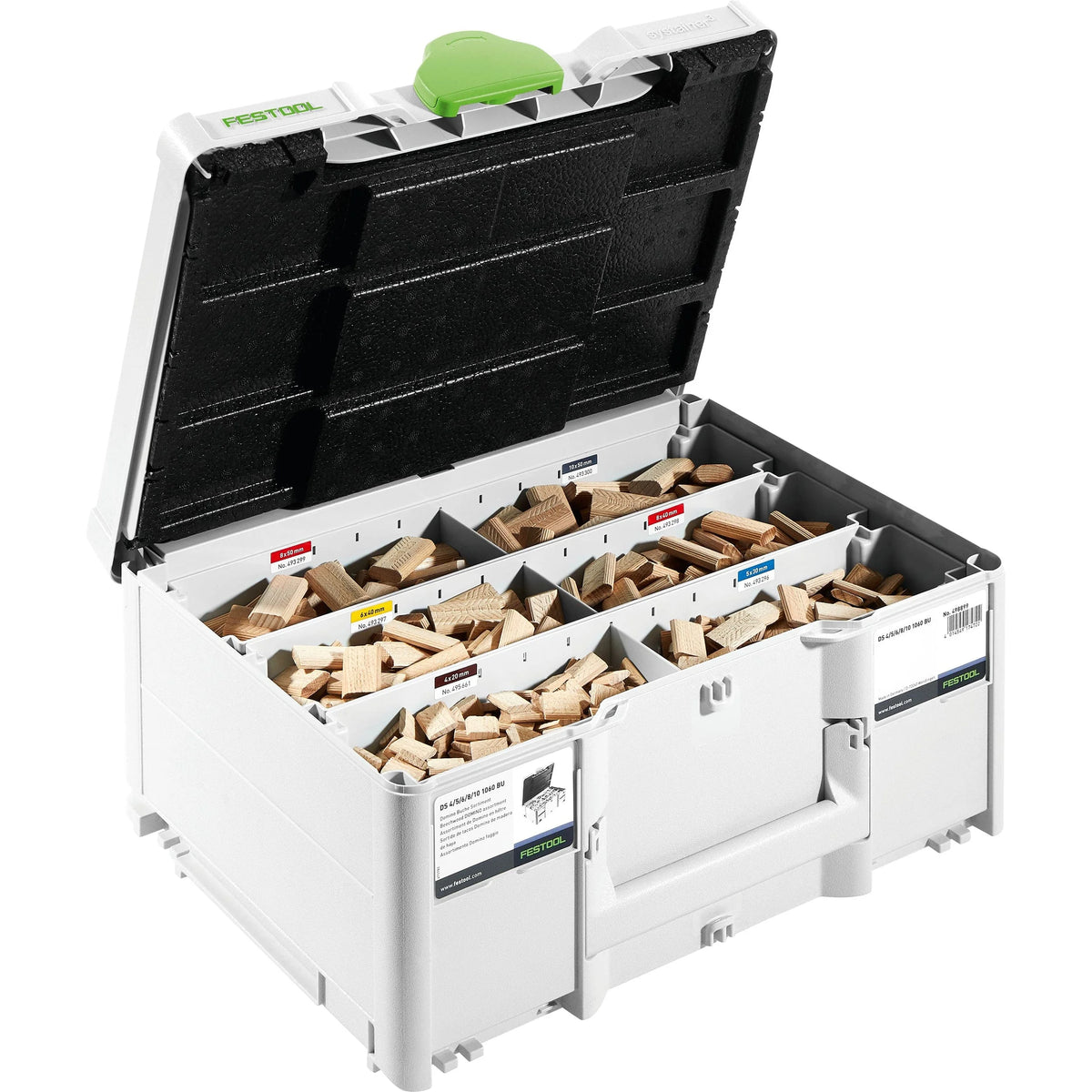 Domino Cutter and Tenon Assortment in Systainer³