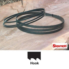 Duratec SFB Bandsaw Blade - 93-1/2" x 1/4" x .025" - 4 TPI - Hook