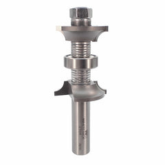 2164 Double Roundover Router Bit 1/4" R X 1-3/8" D 3-3/4" OL