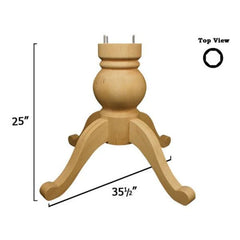 Shallowford Table Pedestal Kit