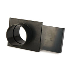 Blast Gate Sewer and Drain Pipe Fitting - 4" OD