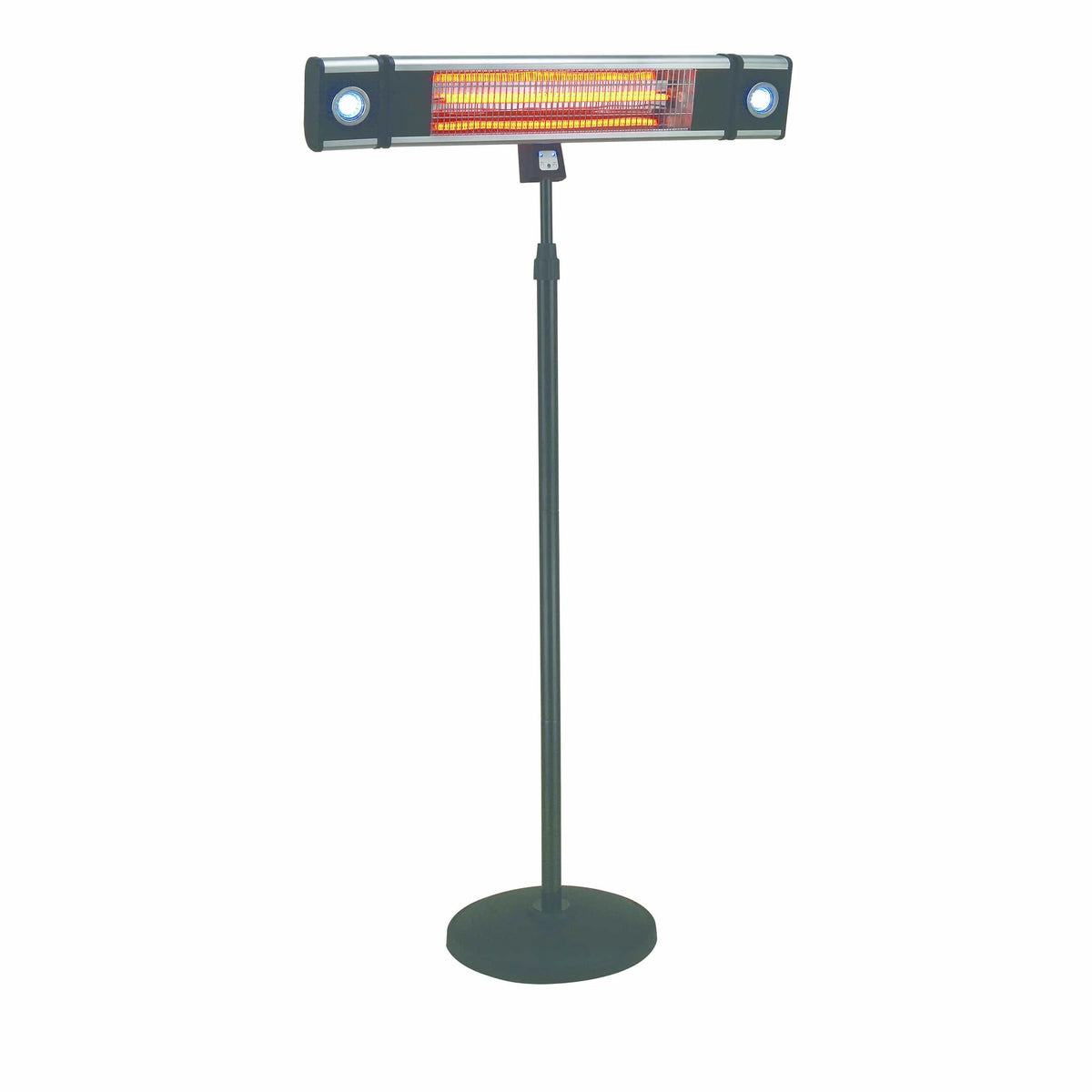 EnerG+ Infrared Electric Outdoor Heater - Freestanding With LED & Remote