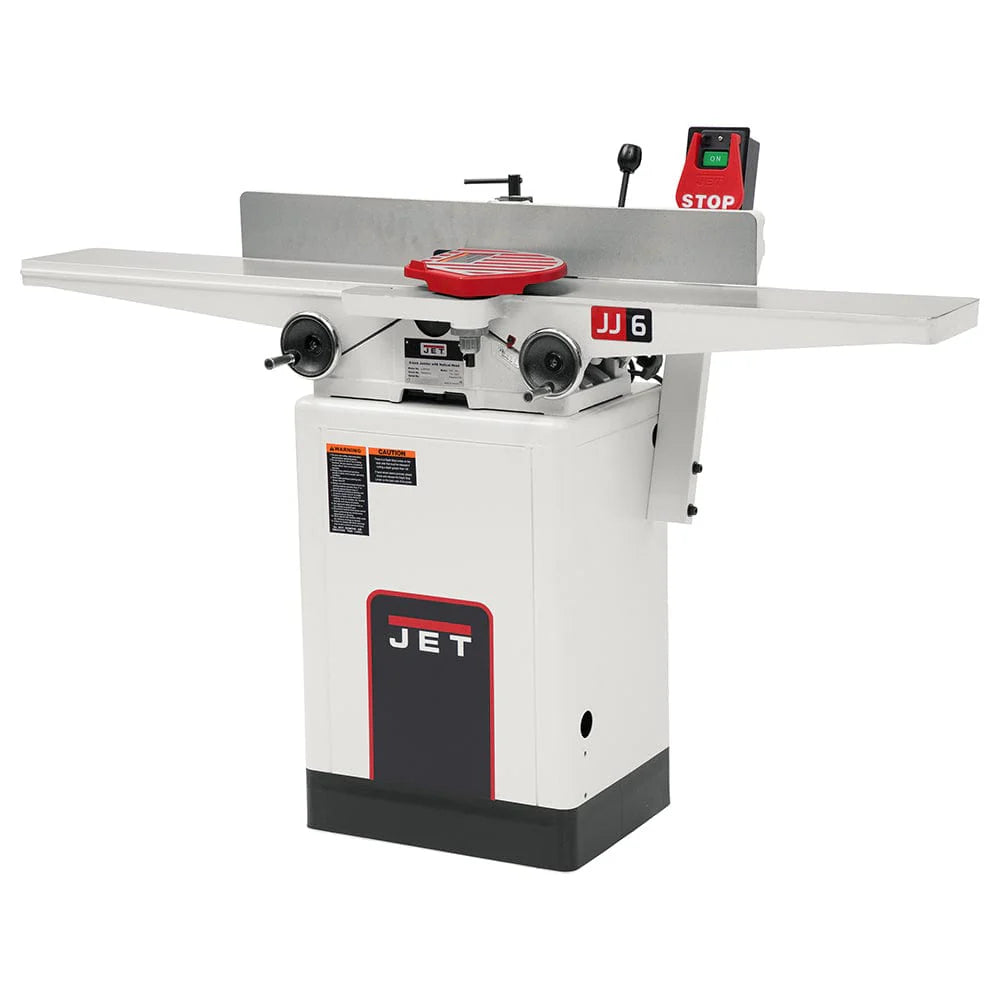 6" Deluxe Jointer - 1 HP 1 Ph 115/230V - Helical Head Kit - JJ-6HHDX