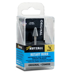 Original Taper Burr, 1/8" Shaft, Coarse (1/4" x 1/2")