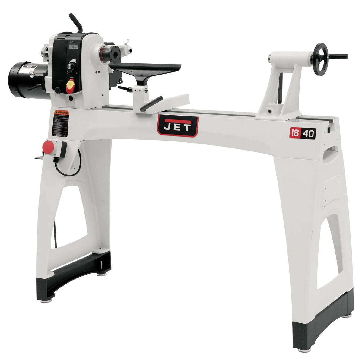 EVS Woodworking Lathe - 18" x 40" - 2 HP 230V - JWL-1840EVS