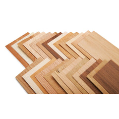 Wood ID Kit and Veneer Sample Pack - 4" x 9" - 25 Piece